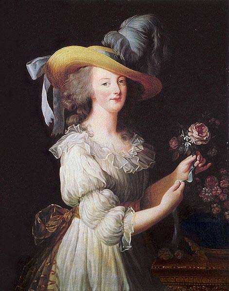 Portrait of Marie Antoinette,